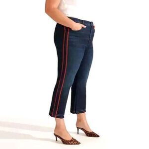 Veronica Beard Cropped Jeans Womens Size 22 Carolyn Baby Boot High Rise NEW